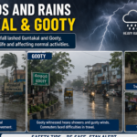 Heavy Winds and Rains in Guntakal & Gooty